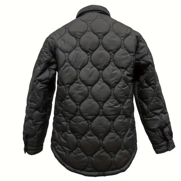 Black button down jacket - NWOT - Picture 2 of 5